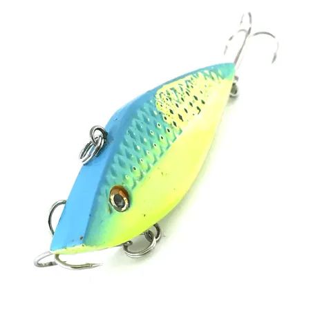 Strike King Diamond Shad UV Lipless Crankbait, Blaugrün/UV, 12g, #8759