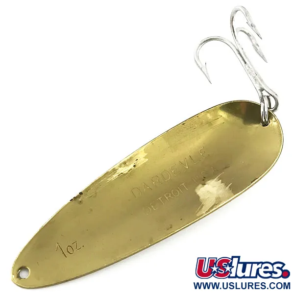Eppinger Dardevle Blinker, Gold, 28g, Detroit-Prägung, #8763