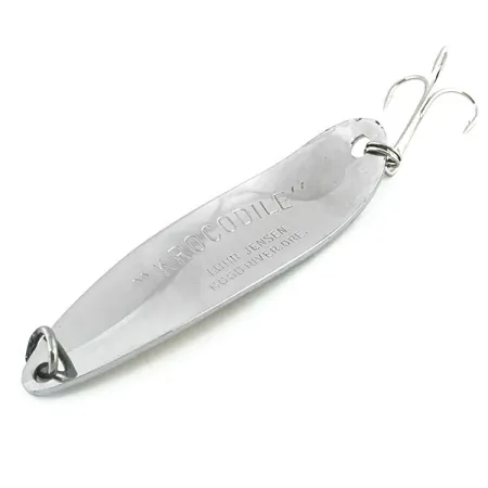 Luhr Jensen Krocodile Die #5 Blinker, Nickel/Gold-Hologramm, 28g, #8766