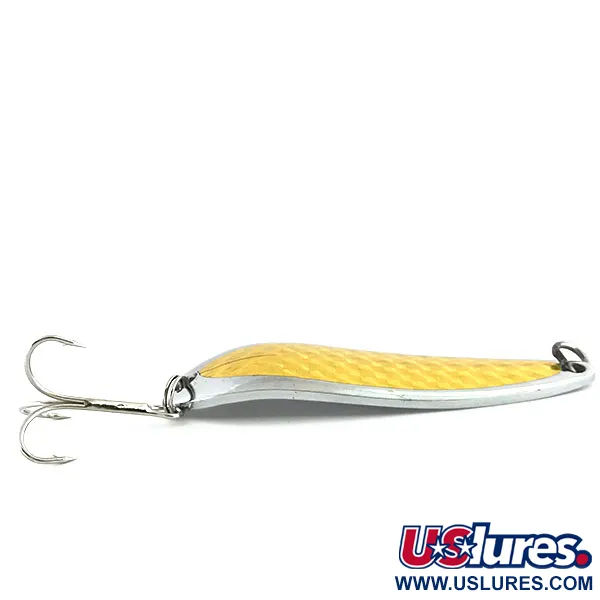 Luhr Jensen Krocodile Die #5 Blinker, Nickel/Gold-Hologramm, 28g, #8766