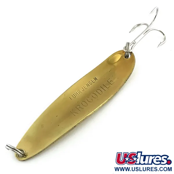 Luhr Jensen Krocodile Die #3 Blinker, Gold, 14g, Holografisch, #8770