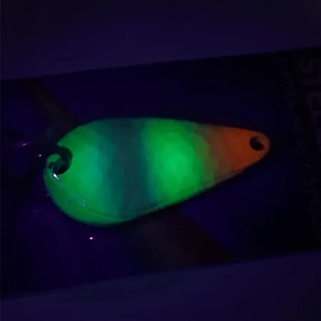 Rainbow Plastics Steelhead UV Blinker, Rainbow, 14g, UV, #8781