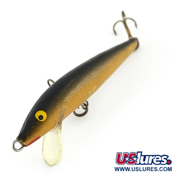 Rapala Original Floater F9 Wobbler, G (Gold), 9cm, Balsaholz, #8795