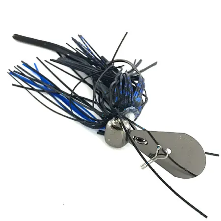 Strike King Rage Blade Jig, Schwarz, 12g, Gamakatsu-Haken, #8808