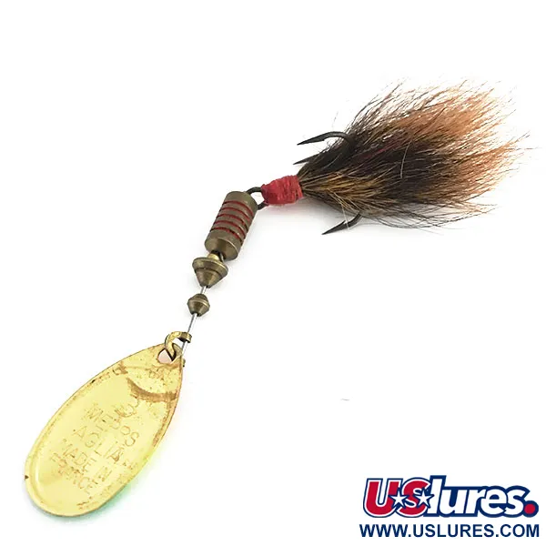 Mepps Aglia 3 dressed UV Spinner, Fluo UV, 4.7g, Haarpuschel, #8812