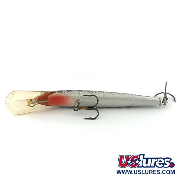 Bagley's Diving Bang-O-Lure, Silber / Schwarz, 12.5g, Balsaholz, #8828