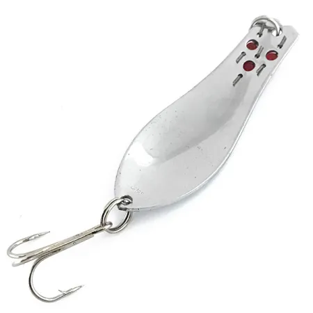 Herter's Canadian Spoon Blinker, Nickel / Rote Augen, 10g, #8835