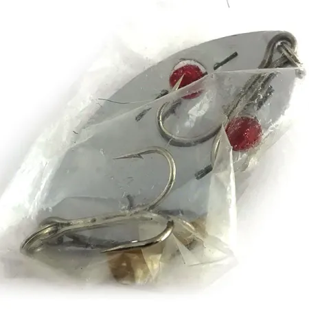 Herter's Glass eye spoon Blinker, Nickel / Rote Augen, 28g, #8836