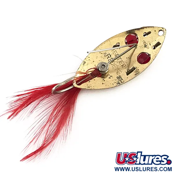 Weedless Herter's Blinker, Gold / Rot, 6g, Krautschutz, #8837