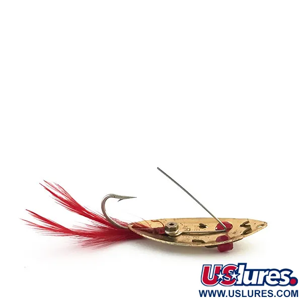 Weedless Herter's Blinker, Gold / Rot, 6g, Krautschutz, #8837