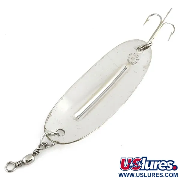 Williams Wabler W50 Blinker, Nickel, 14g, Stabilisierungsrippe, #8838