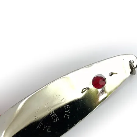 Red Eye Evil Eye UV Blinker, Nickel/Orange/Red Eye, 9g, UV, #8872