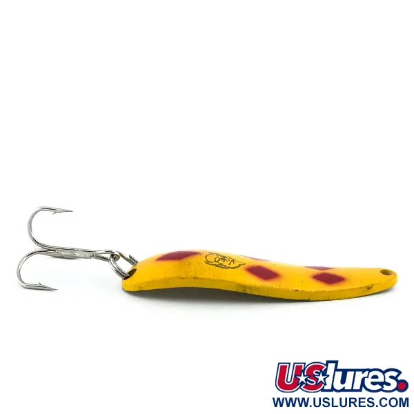 Dardevle Cop-E-Cat 7400 Blinker, Five of Diamonds, 19g, Gold, #8880