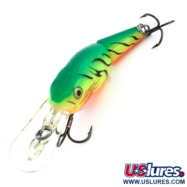 Rapala Shad Rap Jointed RS 04 Wobbler, Fire Tiger, 5g, Schwebend, #8884