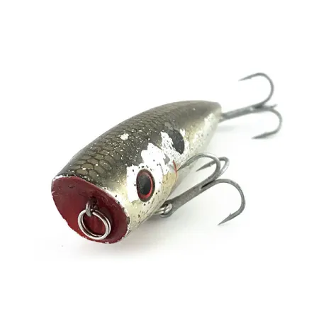 Bass Pro Shops XTS Speed Lures Popper, Silber, 7g, Topwater, #8885