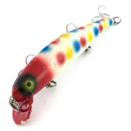 Catchmore Fish Stalker Minnow, Weiß/Rot/Blau, 14g, Tauchschaufel, #8897
