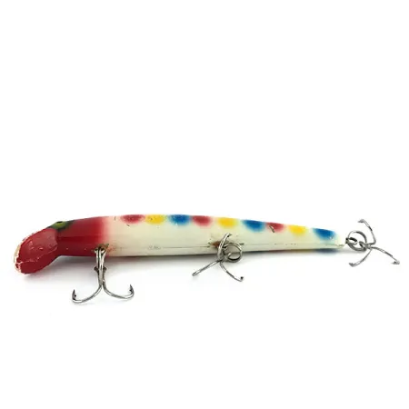 Catchmore Fish Stalker Minnow, Weiß/Rot/Blau, 14g, Tauchschaufel, #8897