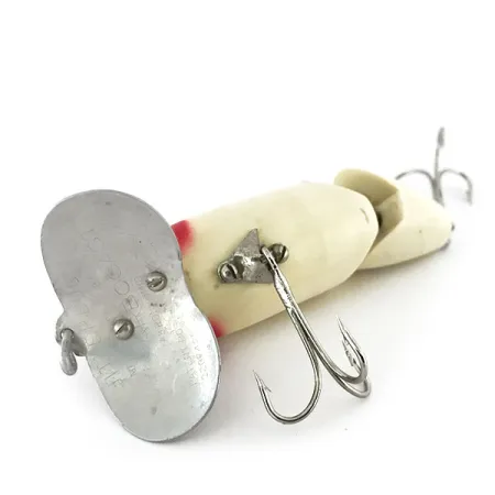 Fred Arbogast Jitterbug Geteilter Wobbler, Rot/Weiß, 14g, #8911