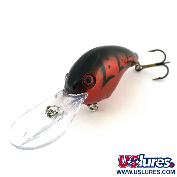 Strike King Pro Model 5XD Tiefläufer, Rot/Schwarz, 18g, Rassel, #8913