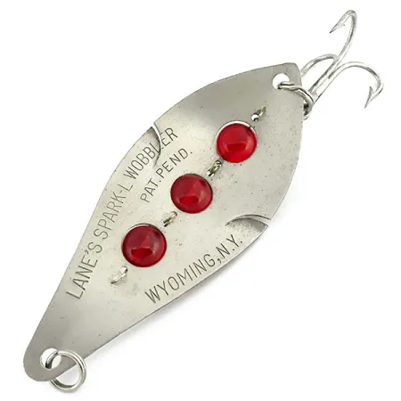 Lanes Lane's Sparkl-l Wobbler Blinker, Nickel, 28g, Rote Augen, #8928