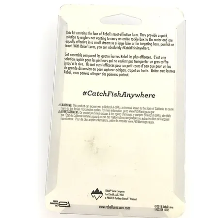 Rebel Ultralight Kit Wobbler-Set, Mix, 4-5cm, Vintage-Original, #8930