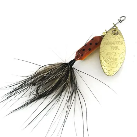 Worden’s Original Rooster Tail Spinner, Gold/Bachforelle, 2,6g, #12586