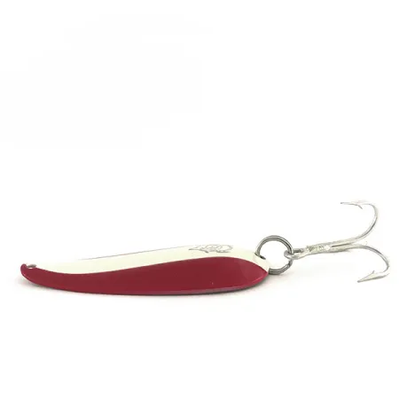 Dardevle Dardevlet Blinker, Rot / Weiß / Kupfer, 21g, Vintage, #8943