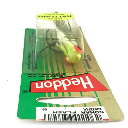 Heddon Rattling Sonar Flash 433F UV Zikade, Chartreuse, 14g, UV, #8948