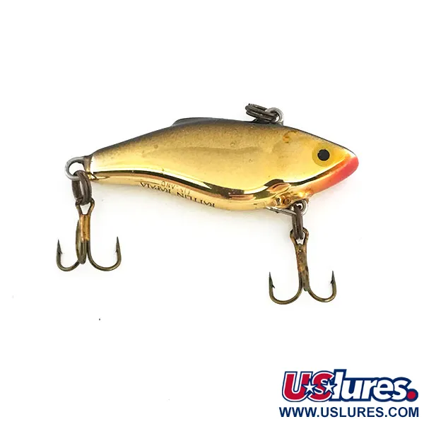 Rapala Rattl'n RAP Lipless Crankbait, Gold, 6g, Sinkend, #8953