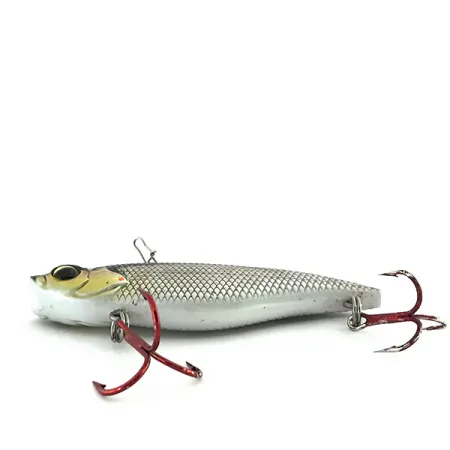 Bass Pro Shops XTS Rattle Shad Vibrationsköder, Rainbow Silver, 17g, #8954