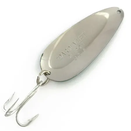 Dardevle Dardevlet Blinker, Grün/Weiß/Nickel, 21g, Vintage, #8956