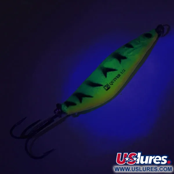 Luhr Jensen Quiver Blinker, Fire Tiger, 14g, phosphoreszierend, #8960