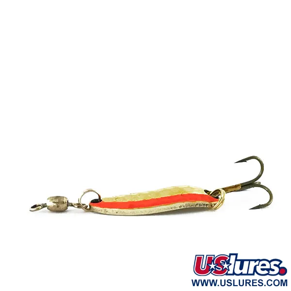 Luhr Jensen Krocodile Blinker, Gehämmertes Gold/Orange, 7g, #8961