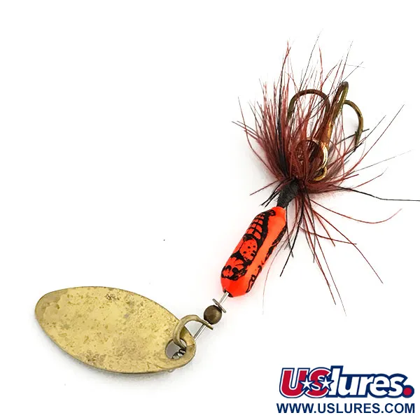 Yakima Bait Worden’s Original Rooster Tail Spinner, Gold, 1.77g, #8974