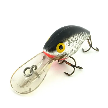 Rebel Deep Teeny R Crankbait, Silber, 7g, Tiefläufer, #8981