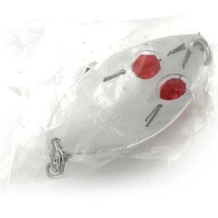 Herter's Glass eye spoon Blinker, Nickel/Rot, 11g, Glasaugen, #8987