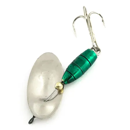 Panther Martin 9 Spinner, Nickel / Grün, 11g, Inline-Blatt, #8988