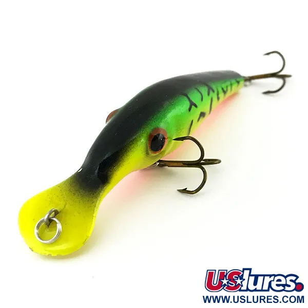 Lindy Shadling UV Crankbait, Fire Tiger, 12g, UV-Finish, #8990