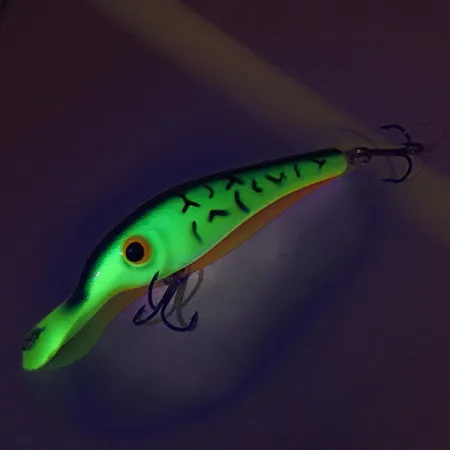 Lindy Shadling UV Crankbait, Fire Tiger, 12g, UV-Finish, #8990