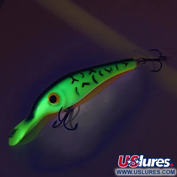 Lindy Shadling UV Crankbait, Fire Tiger, 12g, UV-Finish, #8990