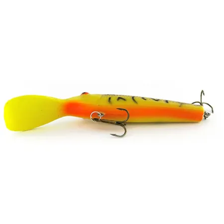 Lindy Little Joe Master's Series Baitfish UV, Gelb/Braun Tiger, 12g, #8991