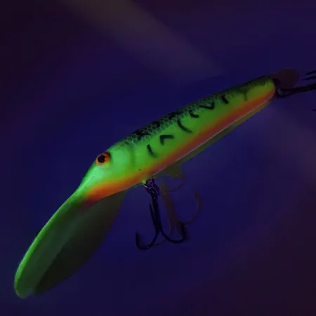 Lindy Little Joe Master's Series Baitfish UV, Gelb/Braun Tiger, 12g, #8991