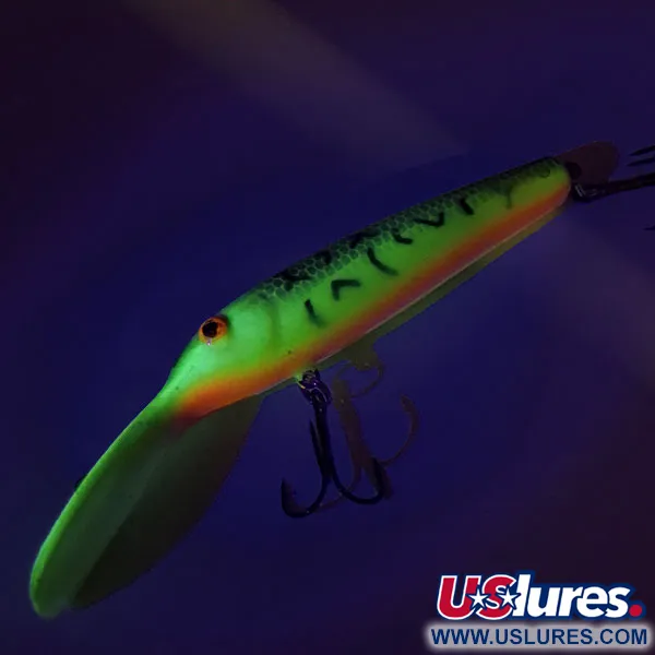 Lindy Little Joe Master's Series Baitfish UV, Gelb/Braun Tiger, 12g, #8991