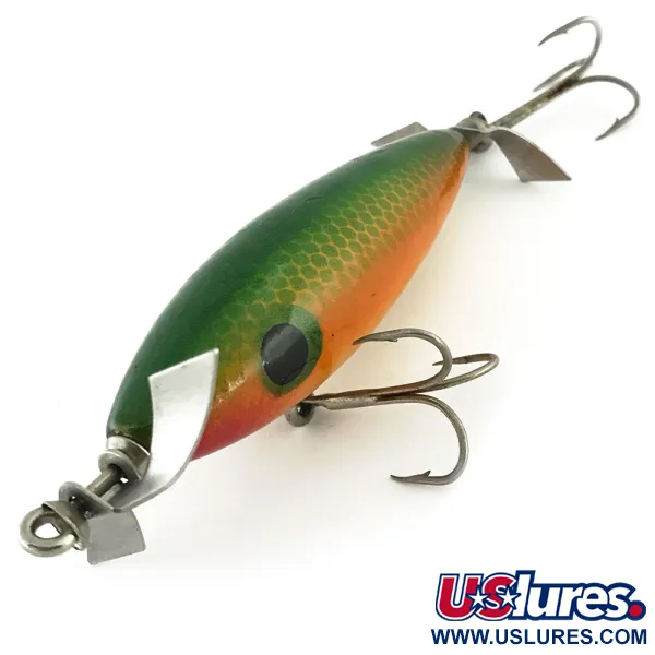 Luhr Jensen Wood Chopper Topwater, Pumpkin Seed, 14g, Doppelpropeller, #8993