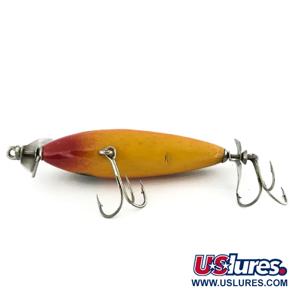 Luhr Jensen Wood Chopper Topwater, Pumpkin Seed, 14g, Doppelpropeller, #8993