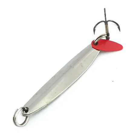 Bay de Noc Swedish Pimple Vertikal-Pilk, Nickel/Grün, 6g, #9016