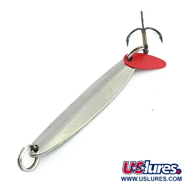 Bay de Noc Swedish Pimple Vertikal-Pilk, Nickel/Grün, 6g, #9016