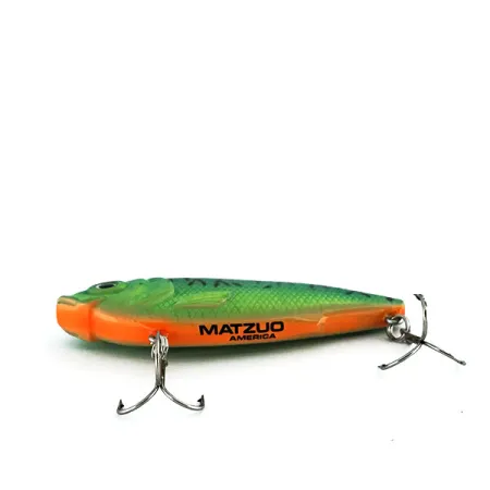 Matzuo Lipless Vibrationsköder, Green Tiger, 14g, Glow-Effekt, #9020