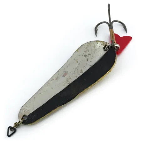 EGB Swiss made Blinker, Silber/Gold/Rot/Braun, 14g, Handgehämmert, #9024