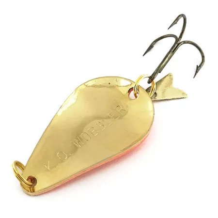 Acme K.O. Wobbler Blinker, Gold / Orange, 14g, Lockplättchen, #9027